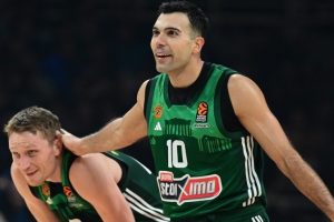 „Panathinaikos“ triumfo sūkuryje – M. Grigonis