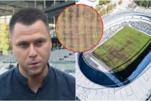 Futbolo federacijos prezidentas apie stadiono veją: tapsime pajuokos objektu ir visoje Europoje