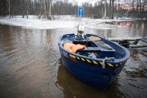 Vandens lygis Šilutėje toliau kyla: gyventojams teikiama pagalba