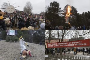 Persirengėliai nuotaikingai kvietė saulę: jei gerai nepatrepsėsit, žiema amžinai tęsis