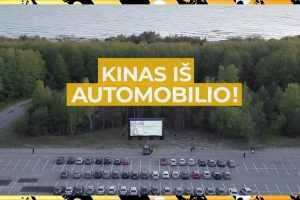 „Drive-in“ kine Klaipėdoje – emocijos išsinešimui