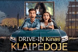 Naktinės pramogos „drive-in“ kine Klaipėdoje tęsiasi ir šį savaitgalį