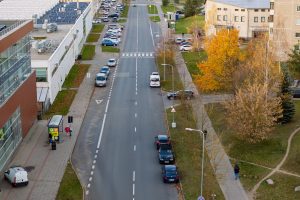 Vilniaus Vėtrungių gatvėje bus vertinama oro ir triukšmo tarša, ribojamas eismas