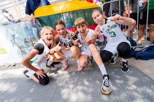 Lietuvos merginų ir vaikinų 3x3 krepšinio rinktinės – EJOF ketvirtfinaliuose