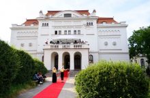 Naujųjų metų išvakarėse – gaisras Vilniaus senajame teatre